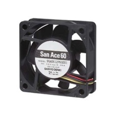 【9GA0612P6G001】DC AXIAL FAN  31.1CU.FT/MIN  BALL  60MM