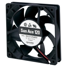 【9G1224H402】DC AXIAL FAN  88.3CU.FT/MIN  BALL  120MM