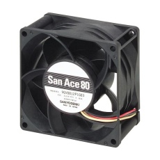 【9GV0812P1G031】AXIAL FAN 80MM 3.9M3/MIN 65DBA 12V