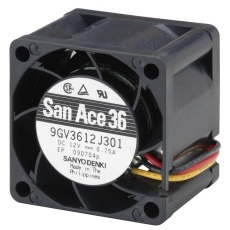 【9GV3612P3G03】DC AXIAL FAN  14.1CU.FT/MIN  BALL  36MM