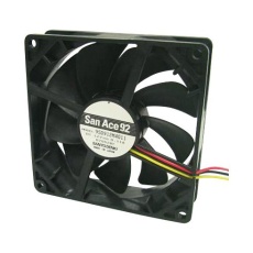 【9S0924L401】DC AXIAL FAN 29.3CU.FT/MIN BALL 92MM