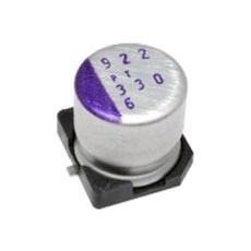 【16SVPT100M】CAP  100UF  16V  ALU ELEC  POLYMER  SMD