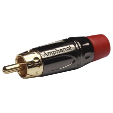 【ACPL-CRD】RCA CONNECTOR  PLUG  2POS  RED