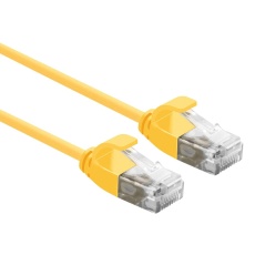 【21.15.3921】PATCH CORD  RJ45 PLUG-PLUG  300MM  YEL