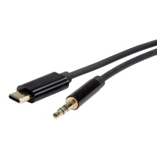 【12.03.3217】USB TYPE C PLUG-3.5MM AUDIO PLUG 1.8M