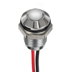 【Q6P5CXXW02E】LED PANEL INDICATOR  WHITE  6MM  3.8V