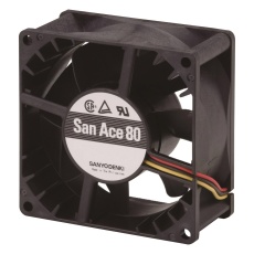 【9G0812H101】AXIAL FAN  DC  0.9A  80MM  80.5CFM