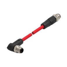 【TAD14841311-001】SENSOR CORD  4P M12 PLUG-M12 PLUG  19.7inch