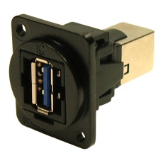 【CP30206NM3B】USB ADAPTER  3.0 TYPE B RCPT-TYPE A RCPT