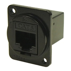【CP30222M3B】ADAPTER  UTP CAT6 RJ45 8P8C JACK-JACK