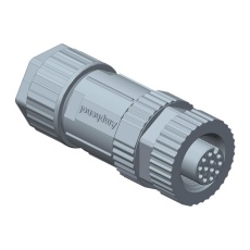 【M12A-08BFFA-SL8001】SENSOR CONNECTOR  M12 A  08P  SCREW