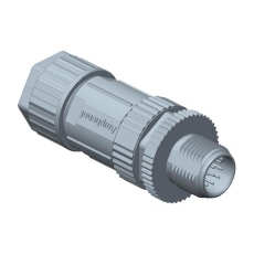 【M12A-05BMMA-SL8001】SENSOR CONNECTOR  M12 A  05P  SCREW