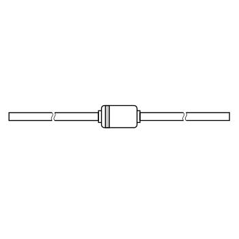 100Pcs BAT85 Diode Schottky 30V 200Ma DO34 BAT85 su
