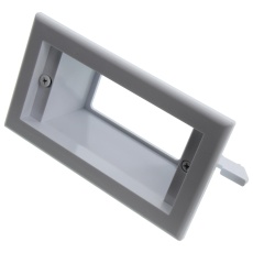 【1GPP-1W】1 GANG RECESSED BOX/ WALLPLATE W/ SCREW