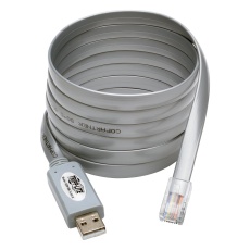 【U209-006-RJ45-X】USB TO RJ45 CISCO SERIAL ROLLOVER CABLE USB TYPE A RJ45 M/M 6 FT 71Y6227