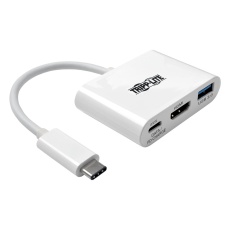 【U444-06N-H4U-C】USB-C TO HDMI ADAPTER W/ USB HUB USB CHARGING USB 3.1 TO HDMI 4K 98Y4427