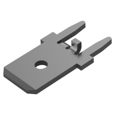 【1217136-1】PCB TERMINAL  6.35MM X 0.8MM  1.4MM