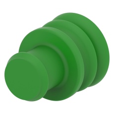 【828922-2】SEALING PLUG  SILICONE  GREEN