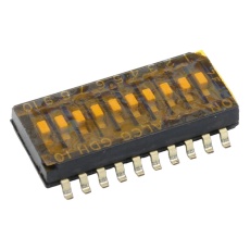 【1-1571983-4】DIP SWITCH 10POS 0.025A 24V SMD