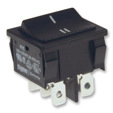【2-1634200-6】ROCKER SWITCH  DPDT  10A  125V  PANEL
