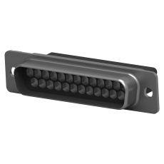 【207464-7】D-SUB HOUSING  PLUG  25WAYS  DB  METAL