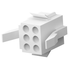 【1-171196-0】CONNECTOR HOUSING  PLUG  6POS  5.1MM