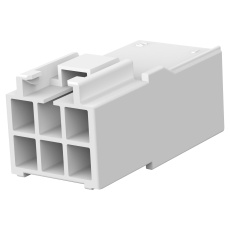 【176285-1】CONNECTOR HOUSING RCPT 6POS 3.96MM