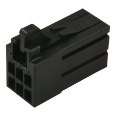 【2-1318119-3】CONNECTOR HOUSING  RCPT  6WAYS