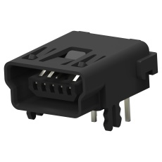 【1734510-1】CONN  MINI USB TYPE B  RCPT  5WAYS  THT
