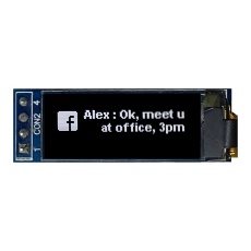 【MDOB128032GV-WI】OLED DISPLAY  COB  128 X 32 PIXEL  3V