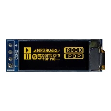 【MDOB128032GV-YI】OLED DISPLAY  COB  128 X 32 PIXEL  3V