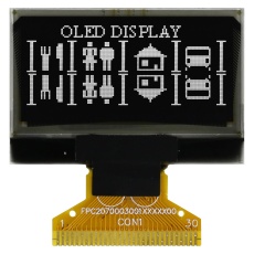 【MCOT128064P1V-WM】OLED DISPLAY  COT  128 X 64 PIXEL  3V