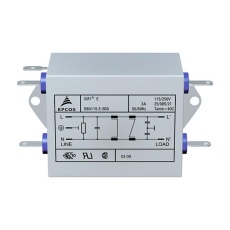 【B84115E0000B060】POWER LINE FILTER  STANDARD  6A  250V