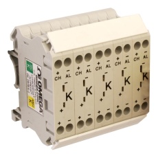 【DRTB-K-2】THERMOCOUPLE TB DIN RAIL 2POS 16AWG