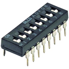 【4-1825059-1】DIP SWITCH 8POS SPST SLIDE