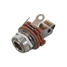 【12BW11】PHONO AUDIO CONNECTOR  JACK  1/4inch  PANEL