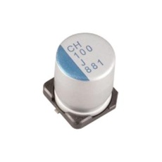 【PCH1V680MCL4GS】CAP  68UF  35V  ALU ELEC  POLYMER  SMD