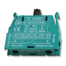 【PL004005】CONTACT BLOCK  2 SPEED  2 UNITS