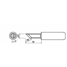 【900L-T-K】こて先 K型 900L/908/914/934用