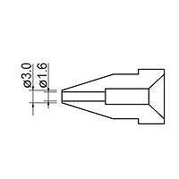 【A1007】ノズル 1.6mm 474/475/701/808用
