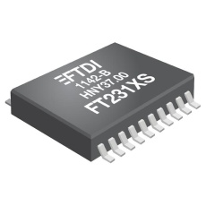 【FT231XS-R】I/F USB2.0 FS TO F/L H/S UART 20SSOP テーピングサービス品
