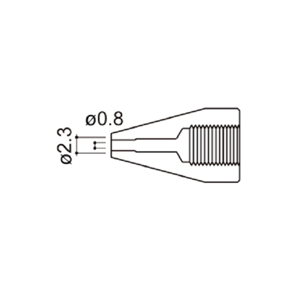 【A1498】ノズル 0.8mm 815/816用