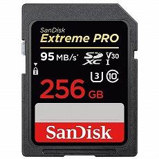 【SDSDXXG-256G-GN4IN】SDXCカード 256GB Extreme Pro