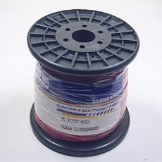 【UL1007AWG22-100MR(RD)】UL1007 耐熱ビニル絶縁電線 赤 100m巻 AWG22