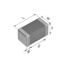 【C1608C0G1H103J080AA】積層セラミックコンデンサ(1608) 50V 0.01μF