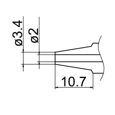 【N1-20】ノズル 2.0mm N1シリーズ