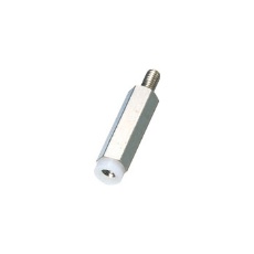 【BDB-307E】黄銅スペーサー メネジ側絶縁タイプ 六角オネジメネジ M3 7mm