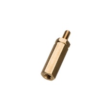 【BSB-2530CE】黄銅スペーサー(脱脂)六角オネジメネジ M2.5 30mm