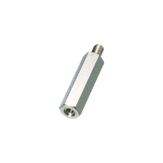 【BSB-26215E】黄銅スペーサー 違径 六角オネジメネジ M2.6/M2 15mm