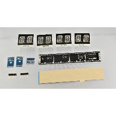 【14SEG-LED-BOARD】14seg8桁LEDボード(半完成品)